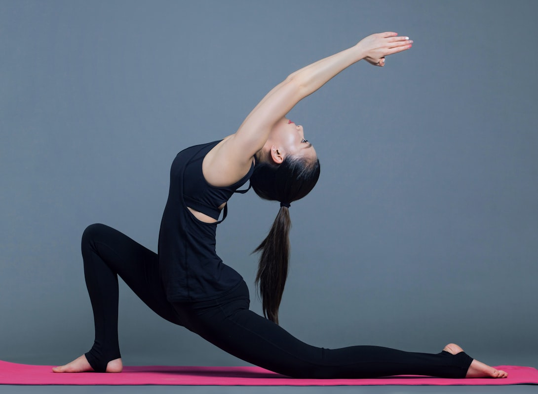 Seated Forward Fold stretching pose